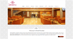 Desktop Screenshot of hotelpresidentindore.com